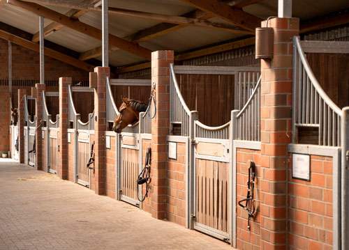 Generous bright stables
